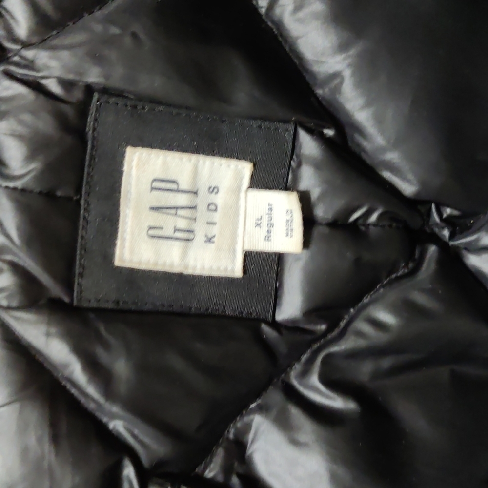 GAP Hooded Winter Parka Coat Girls XL - Picture 3 of 4